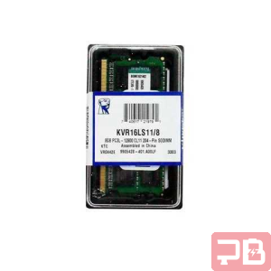 Memoria RAM Kingston DDR3 8GB 1600MHz SO-DIMM para Laptops