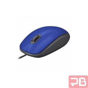 Logitech M110 Silent Mouse USB Óptico Azul
