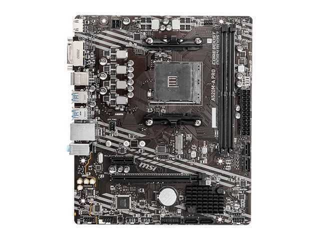 Placa Base MSI A520M-A PRO DDR4 ATX Socket AM4 - Image 2