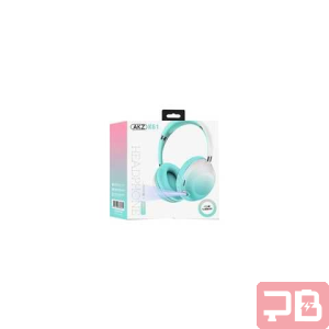 Auriculares Inalámbricos K61 Celeste con Linterna y Bluetooth