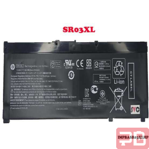 Batería HP SR03XL para Pavilion 15-CB Series
