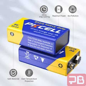 Batería 9V Super Heavy Duty DELEEX 6F22