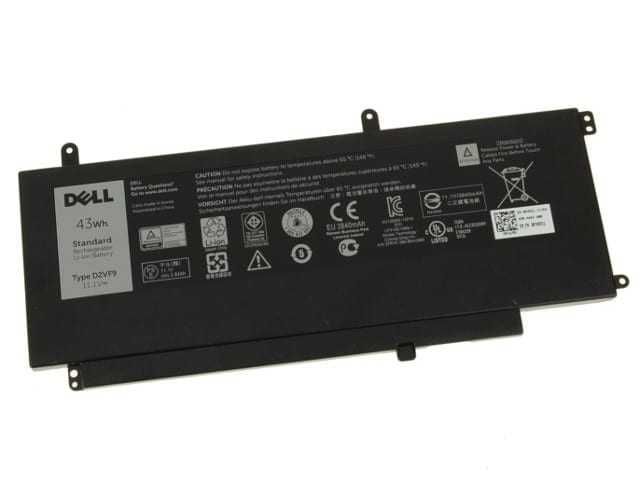Batería Dell D2VF9 11.1V 43Wh