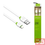 Cable Lightning LDNIO 2M 2.4A para iPhone LS-33