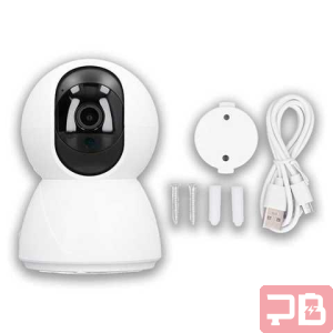 Cámara de Seguridad Marvo HHC003W Inalámbrica 360° 2MP