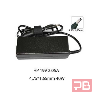 Cargador HP 19.5V 2.05A con Conector Bullet 4.75mm x 1.65mm