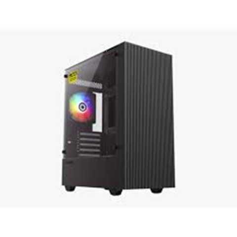 GAMEMAX EDGE BLACK Caja Micro ATX Gaming con Vidrio Templado