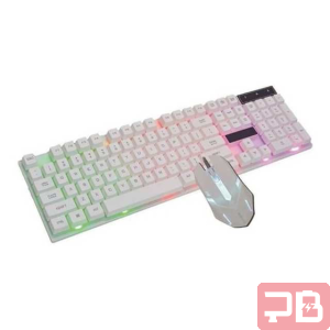 Combo Teclado y Mouse Gaming RGB AOAS M-400