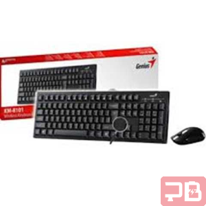 Combo Teclado y Mouse Inalámbrico Genius KM-8101