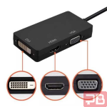 Convertidor Mini DisplayPort a HDMI con soporte 4K