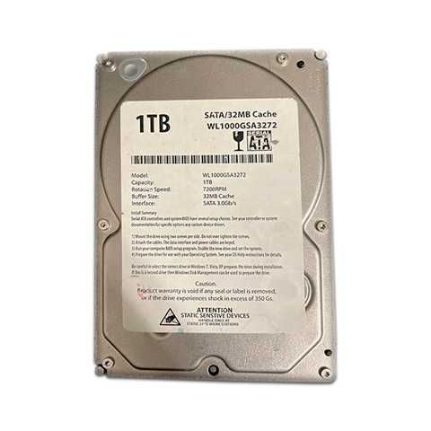 Disco Duro Mecánico White Label 1TB 3.5" 7200RPM SATA