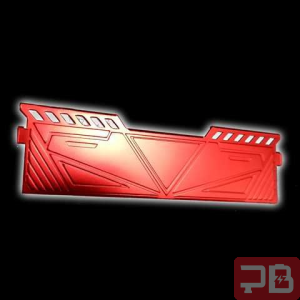 Disipador de Calor RAM Rojo de Aluminio 4906
