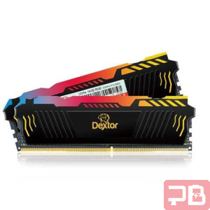 MEMORIA RAM DEXTOR RGB 16GB DDR4 3200MHz DIMM