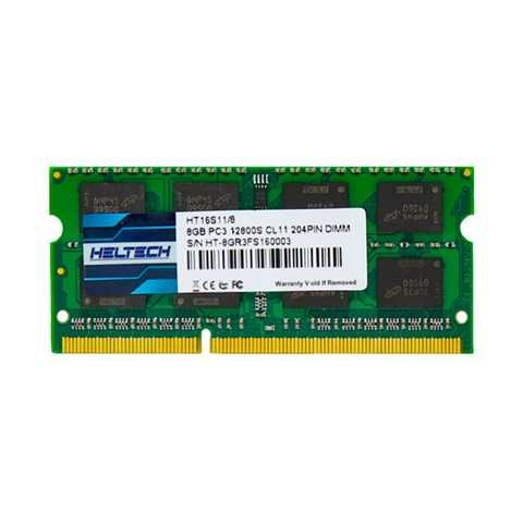 Memoria RAM HELTECH 8GB DDR3L 1600MHz SODIMM para Laptop