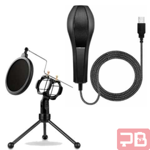 Micrófono de Condensador MP05 Ezra + Filtro Antipop Yanmi