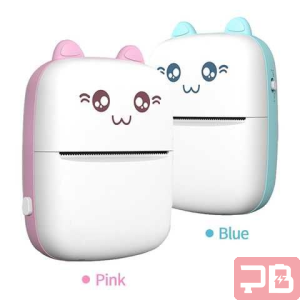 Impresora Térmica Bluetooth Portátil - Forma de Gato