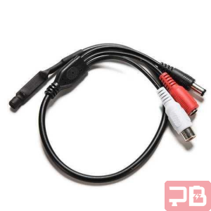Mini Micrófono de Alta Calidad para Cámaras de Seguridad