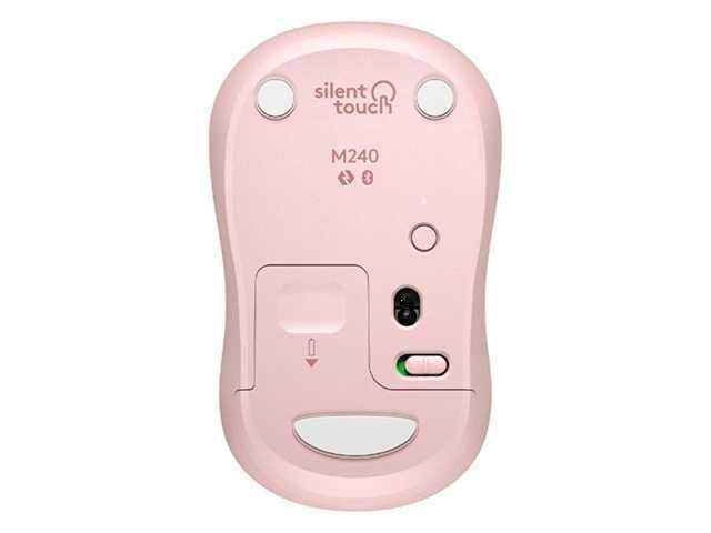 Mouse Logitech M240 Silent Rosa – Silencioso y Preciso - Image 2