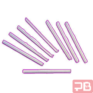 Palillo de Fusión para Fibra Óptica LP 60mm x 1.5mm 4873