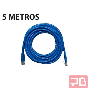 Cable de Red Categoría 6 5M - Azul