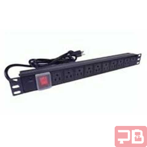 Regleta Multitoma Rackeable FIXXNET 1U 10 Salidas 15A