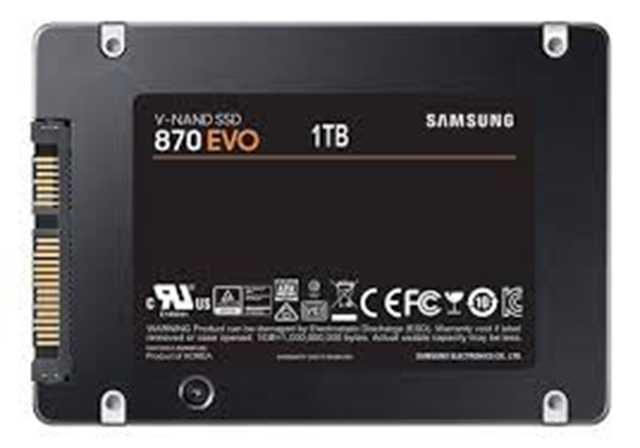 Samsung 870 EVO SSD 2.5" - Velocidad y Confiabilidad