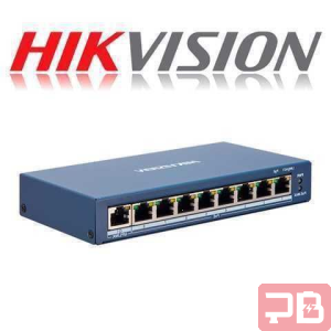 Switch PoE Administrable Hikvision 8 Puertos DS-3E1309P-EI/M