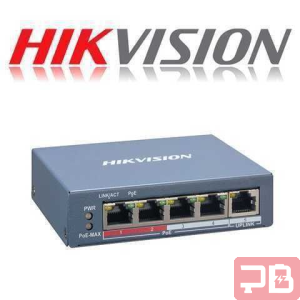 Switch HIKVISION DS-3E1105P-EI/M PoE 5 Puertos Administrable