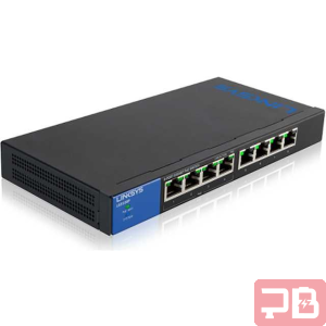 Switch Ethernet Linksys Gigabit 8 Puertos