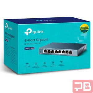 Switch TP-LINK 8 Puertos Gigabit TL-SG108