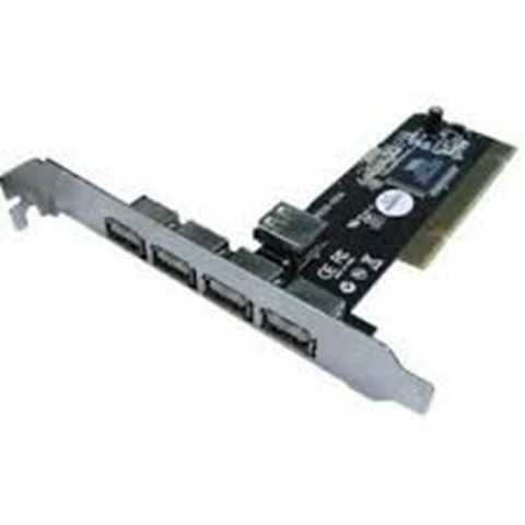 Tarjeta PCIe de 4 Puertos USB 2.0 para tu PC