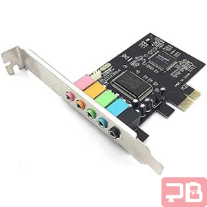 Tarjeta de Sonido 5.1 PCIe para Windows 10 CMI 8738