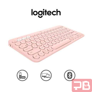 Teclado Inalámbrico Bluetooth Logitech K380 - Rosa