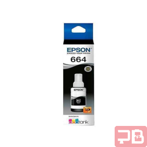 Cartucho de Tinta Negra Epson 664 - 70ml