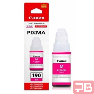 Tinta Canon PIXMA 190 Color Rojo (70ml)