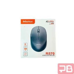Mouse Inalámbrico Silencioso Meetion MT-R570 1600 DPI Negro