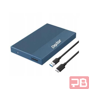 Caja Externa DEXTOR MR23G SATA 2.5" USB 3.0 Negra/Azul