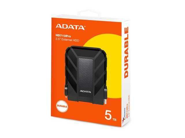 Disco Duro Externo ADATA HD710 Pro 5TB - Resistente y Confiable