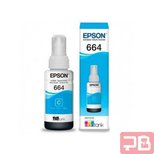 Tinta Azul Epson 664 para Impresoras - 70 ml