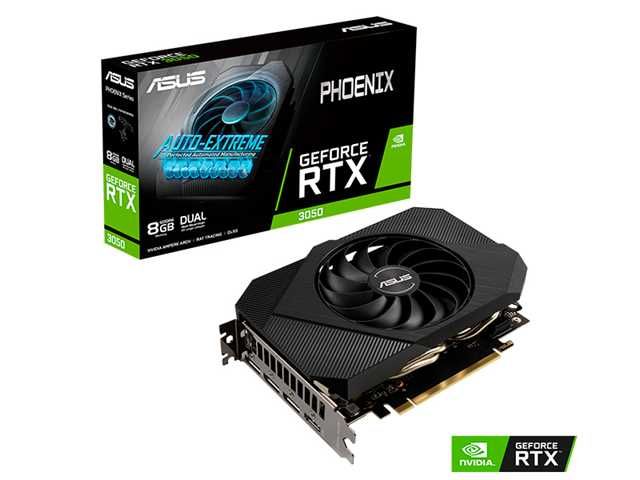 ASUS PHOENIX RTX 3050 - Tarjeta Gráfica de Alto Rendimiento
