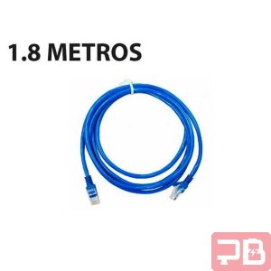 Cable Patch Cat 6 1.8M - Azul