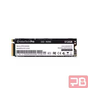 Valuetech Pro 512GB M.2 NVMe SSD - 2000MB/s Lectura