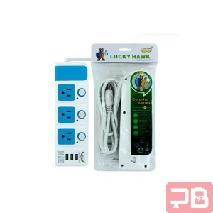 Regleta Lucky Sawk LH-K63 con 6 Salidas - 2500W