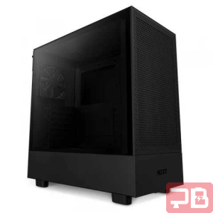 Caja NZXT H5 Flow / Vidrio Templado / 2 Ventiladores / Negro