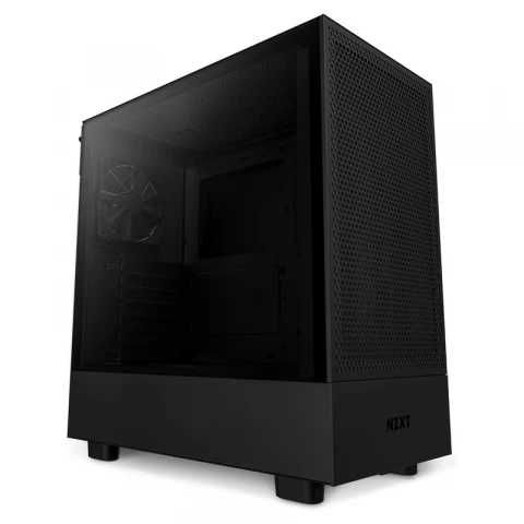 Caja NZXT H5 Flow / Vidrio Templado / 2 Ventiladores / Negro