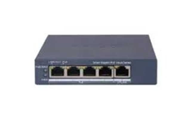 Switch Hikvision DS-3E1505P-EI/M con 4 Puertos PoE