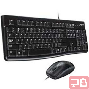 Combo de Teclado y Mouse USB Logitech MK120