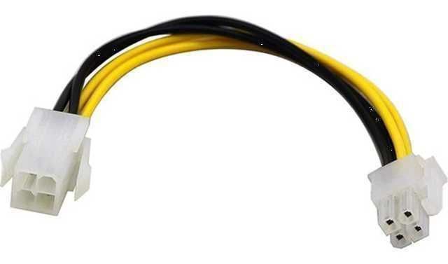 Cable de Extensión de Poder ATX 4 Pines Hembra a Macho