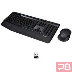 Combo Inalámbrico Logitech MK345: Teclado y Mouse Negro