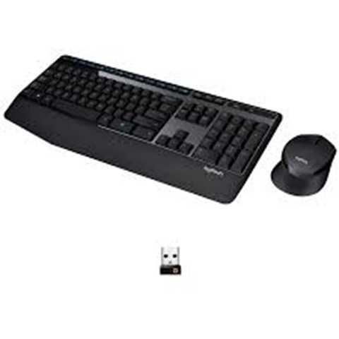 Combo Inalámbrico Logitech MK345: Teclado y Mouse Negro